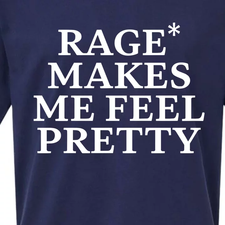 Rage Makes Me Feel Pretty Sueded Cloud Jersey T-Shirt