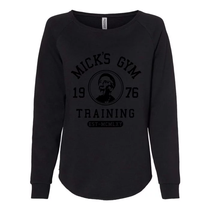 Rocky MGM Movie Training Mick's Gym Womens California Wash Sweatshirt