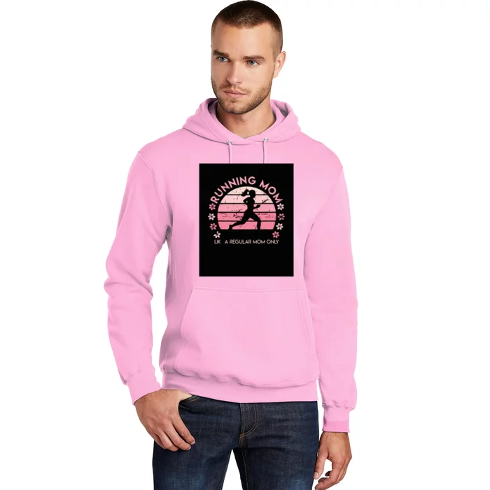 Running Mom Mother Ladies Marathon Run Half Marathon Hoodie