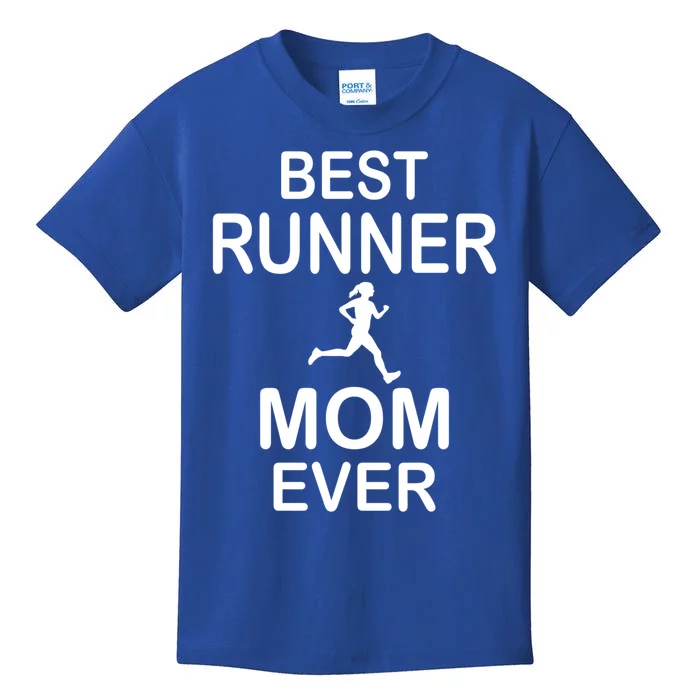 Runner Mom Marathon Running Jogging Racing Gift Kids T-Shirt