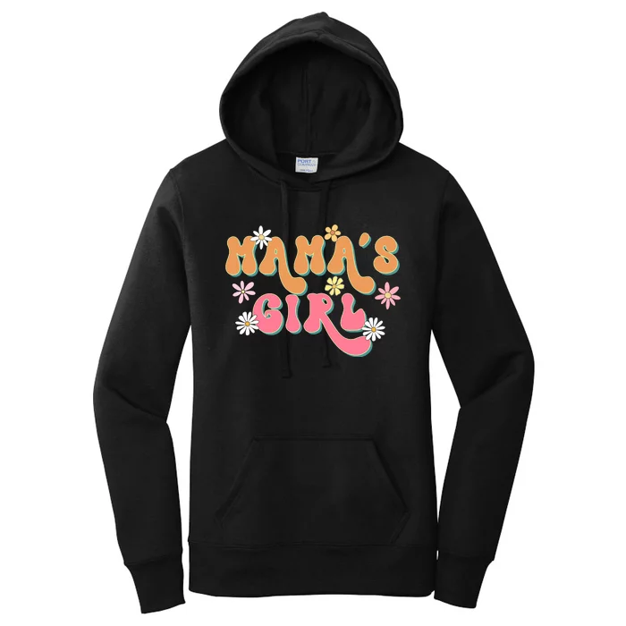 Retro Mama's Mother's Day Mom Women's Pullover Hoodie