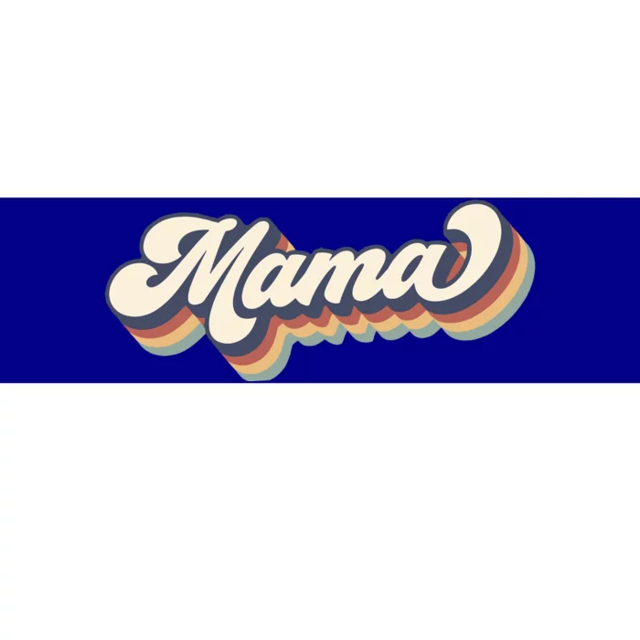 Retro Mama Mommy Gift For Mother's Day Bumper Sticker