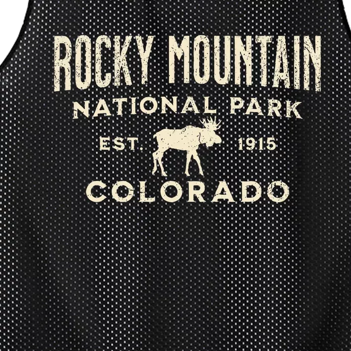 Rocky Mountain National Park Mesh Reversible Basketball Jersey Tank