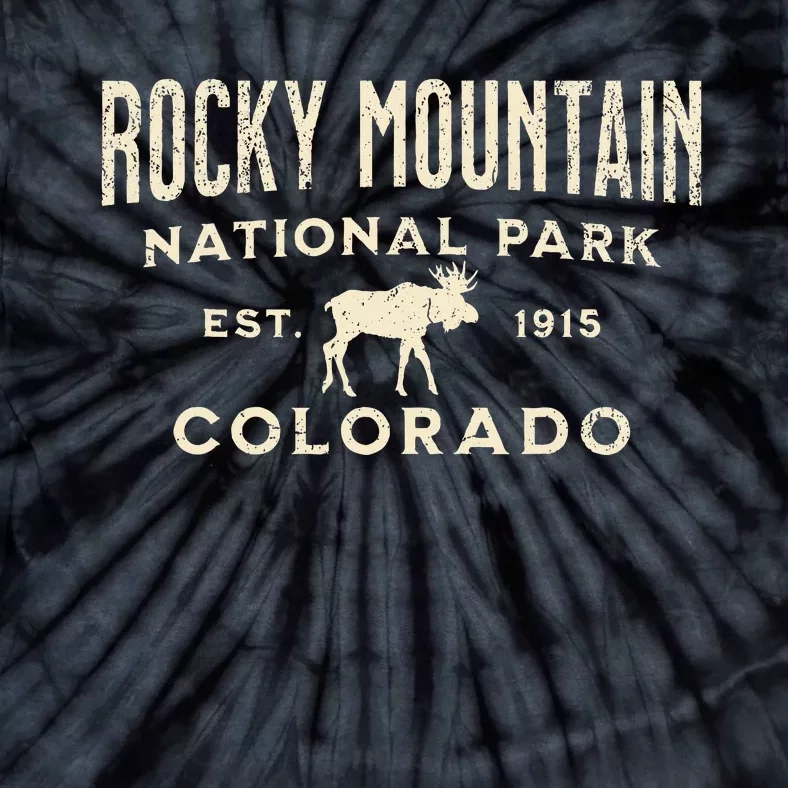 Rocky Mountain National Park Tie-Dye T-Shirt