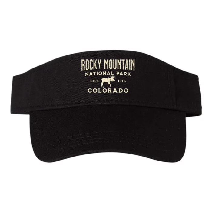 Rocky Mountain National Park Valucap Bio-Washed Visor