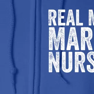 Real Marry Nurses Meaningful Gift Full Zip Hoodie