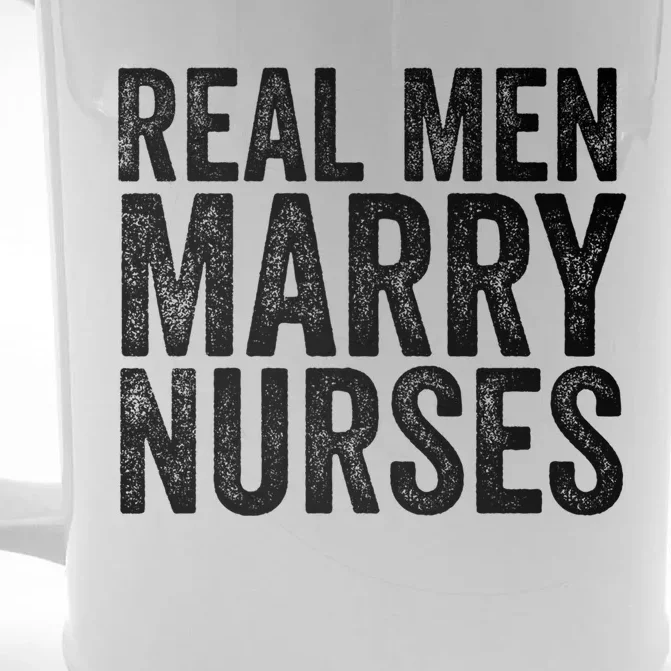 Real Marry Nurses Meaningful Gift Front & Back Beer Stein