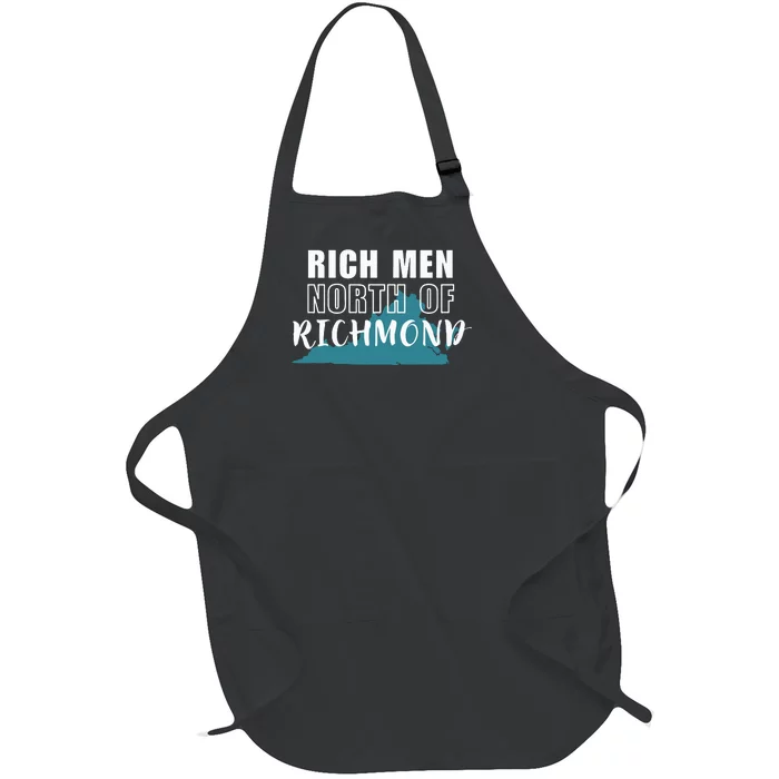 Rich Men North Of Richmond Full-Length Apron With Pocket