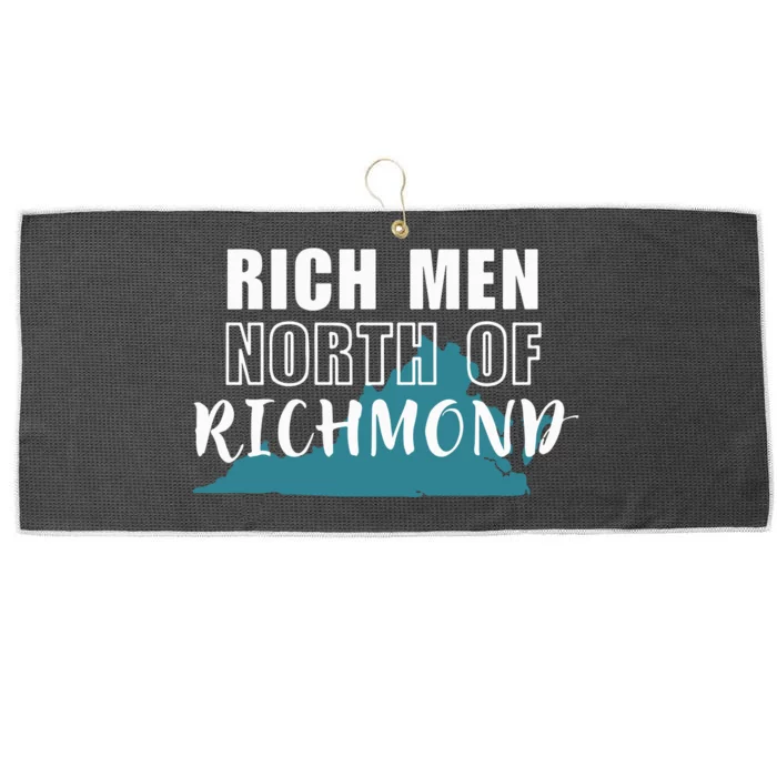 Rich Men North Of Richmond Large Microfiber Waffle Golf Towel