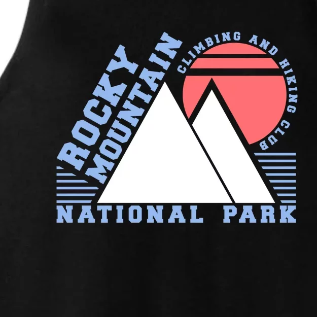 Rocky Mountain National Park Ladies Tri-Blend Wicking Tank