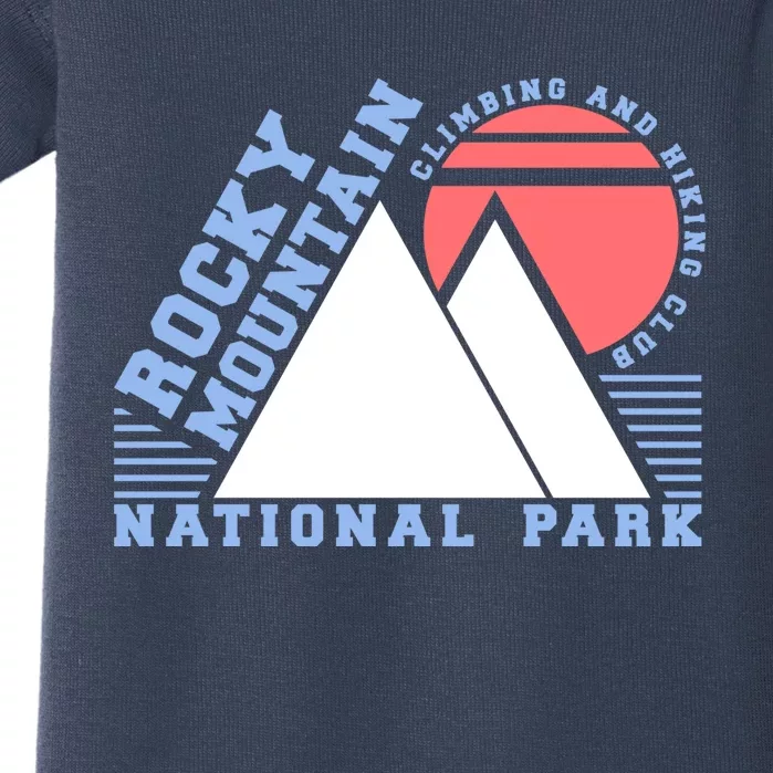 Rocky Mountain National Park Baby Bodysuit