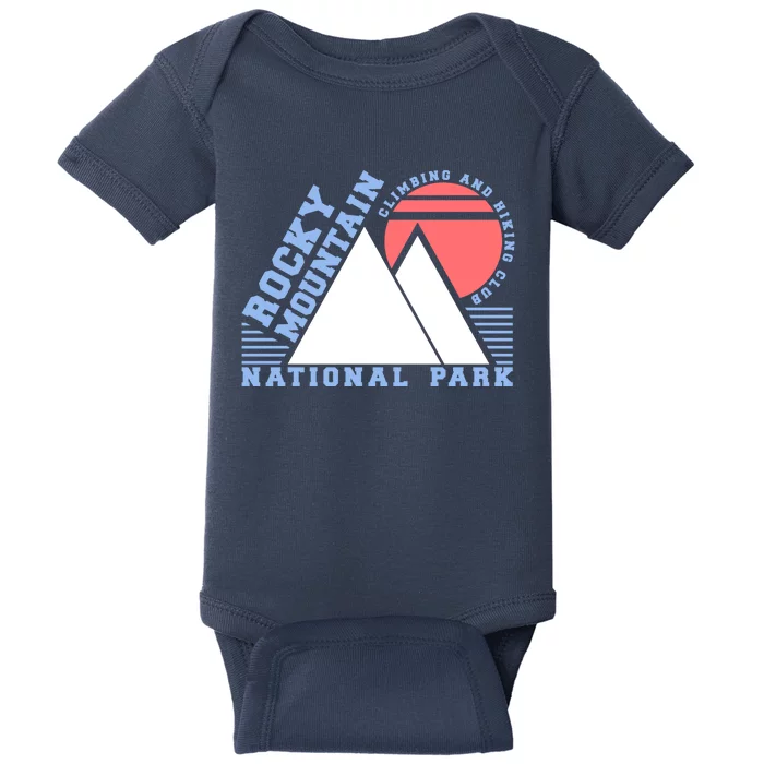 Rocky Mountain National Park Baby Bodysuit