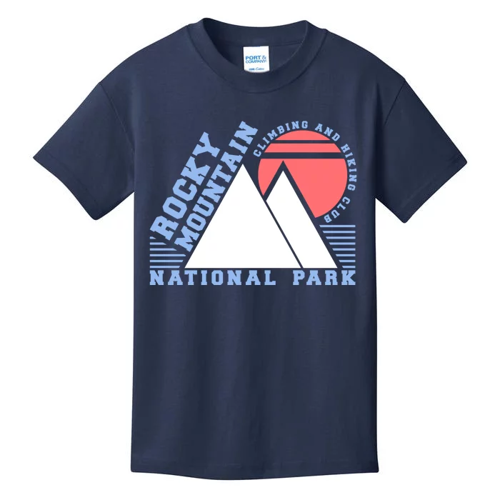 Rocky Mountain National Park Kids T-Shirt