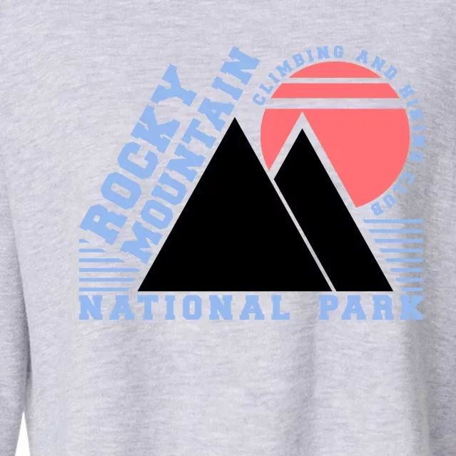 Rocky Mountain National Park Cropped Pullover Crew