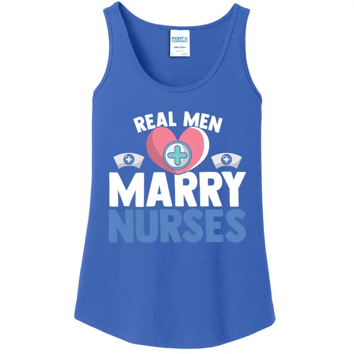 Real Marry Nurses Cute Gift Ladies Essential Tank