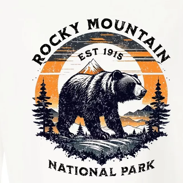 Rocky Mountain National Park Cropped Pullover Crew