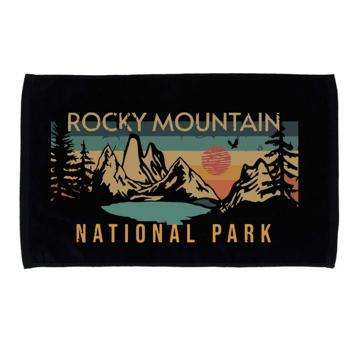 Rocky Mountain National Park Microfiber Hand Towel