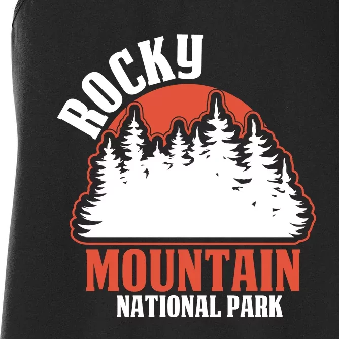 Rocky Mountain National Park Women's Racerback Tank