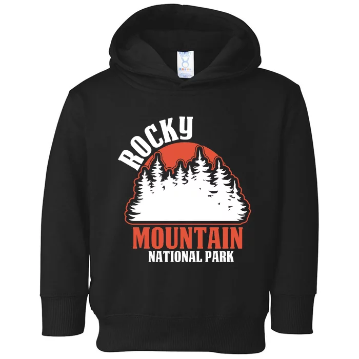 Rocky Mountain National Park Toddler Hoodie