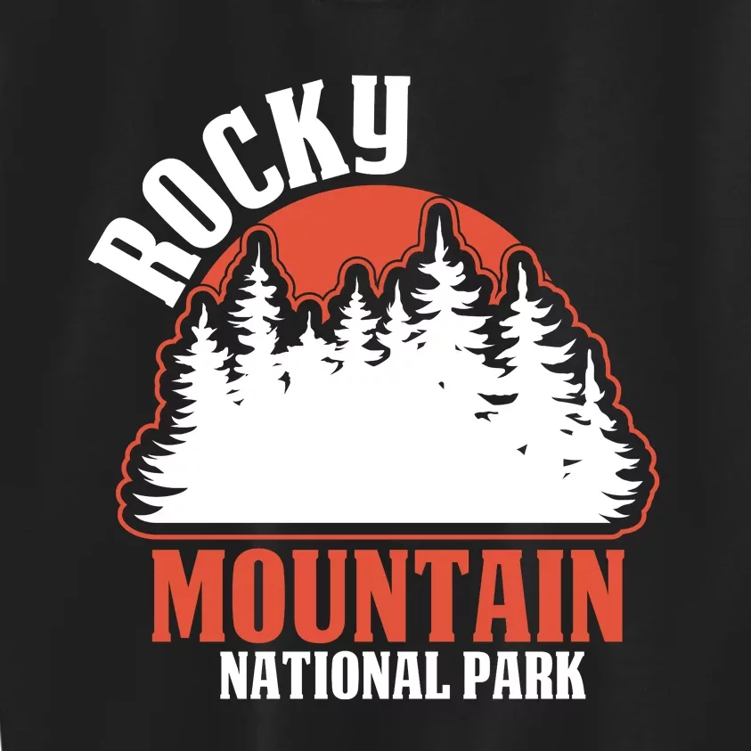 Rocky Mountain National Park Kids Sweatshirt