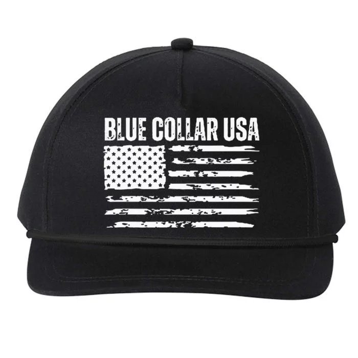 Rich Men North Of Richmond Blue Collar Anthony American FLAG Snapback Five-Panel Rope Hat