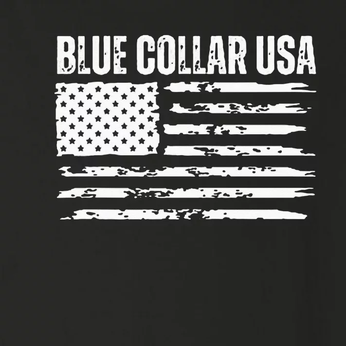 Rich Men North Of Richmond Blue Collar Anthony American FLAG Toddler Long Sleeve Shirt