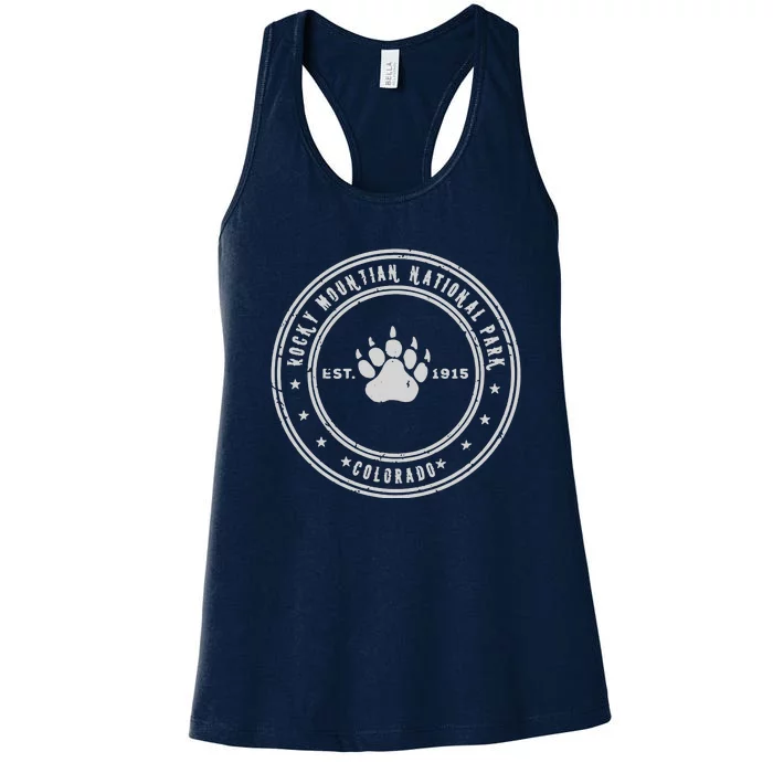 Rocky Mountain National Park Women's Racerback Tank