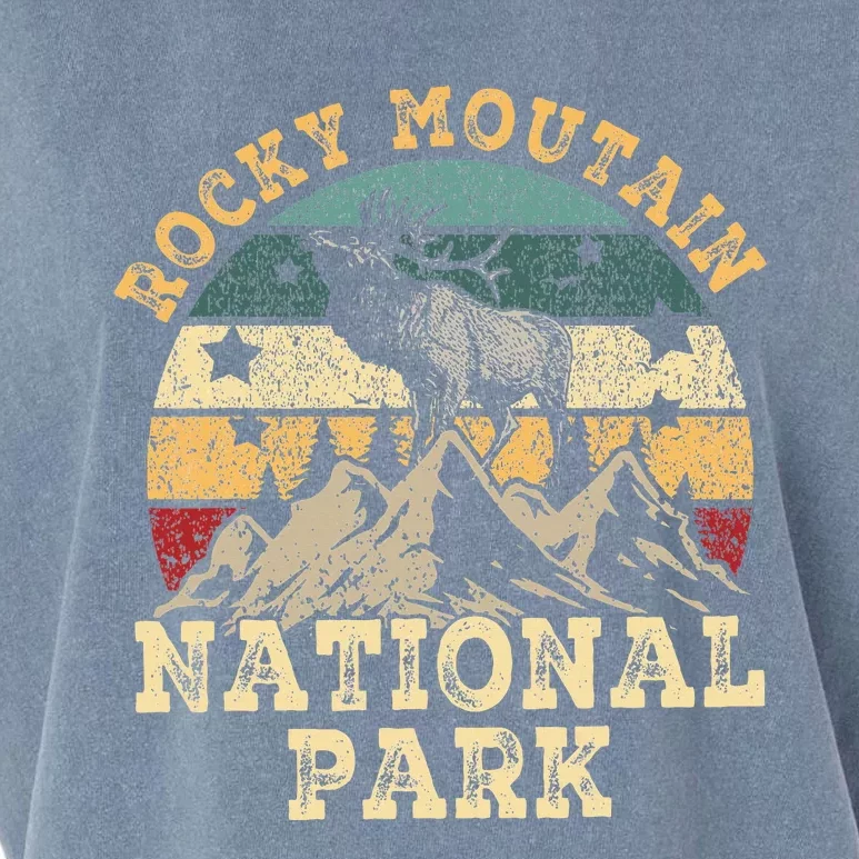 Rocky Mountain National Park Garment-Dyed Women's Muscle Tee