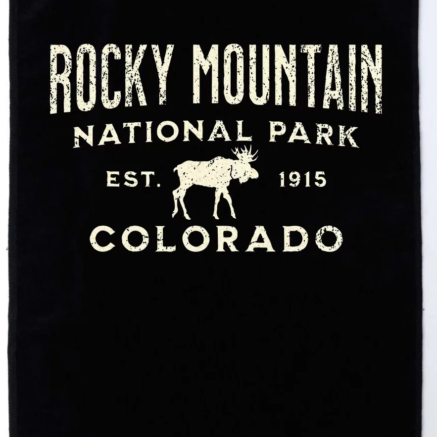 Rocky Mountain National Park Platinum Collection Golf Towel