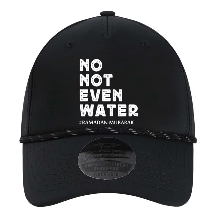 Ramadan Mubarak No Not Even Water Ramadan Kareem Meaningful Gift Performance The Dyno Cap