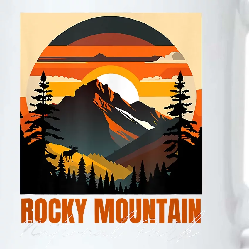 Rocky Mountain National Park Black Color Changing Mug