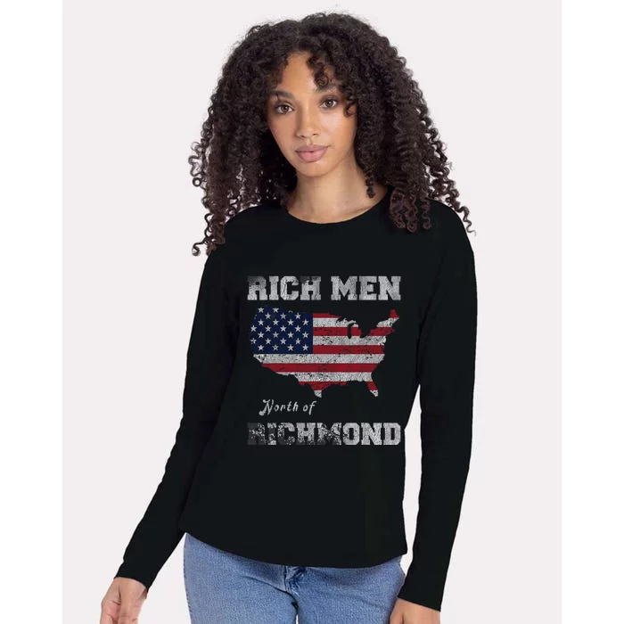 Rich Men North Of Richmond Oliver Anthony Womens Cotton Relaxed Long Sleeve T-Shirt