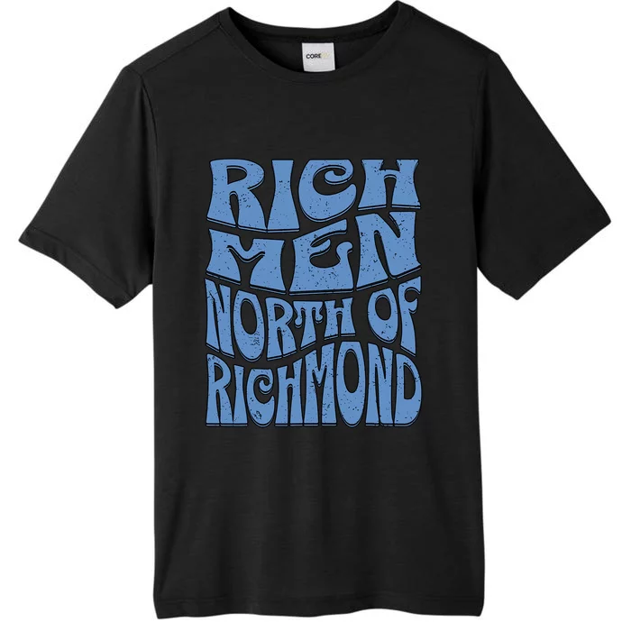 Rich Men North Of Richmond Flag Blue Collar Oliver Anthony ChromaSoft Performance T-Shirt