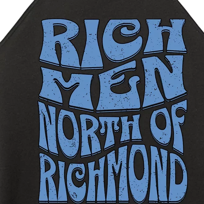 Rich Men North Of Richmond Flag Blue Collar Oliver Anthony Women’s Perfect Tri Rocker Tank