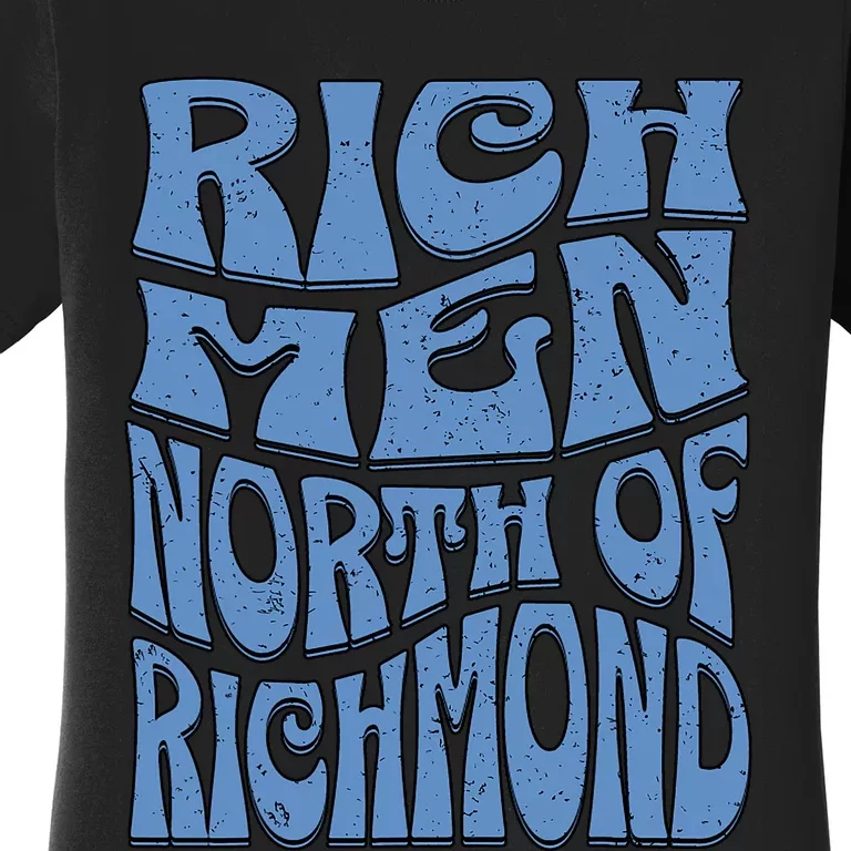 Rich Men North Of Richmond Flag Blue Collar Oliver Anthony Women's T-Shirt