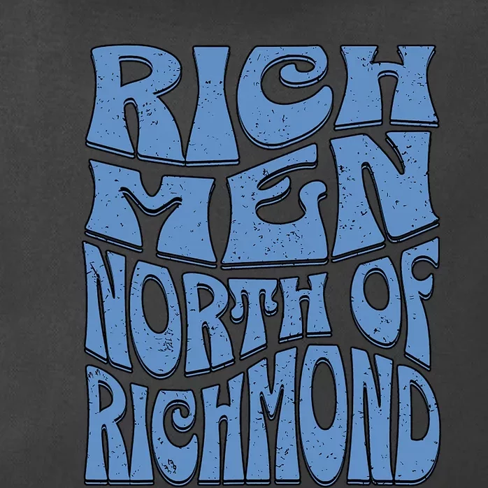 Rich Men North Of Richmond Flag Blue Collar Oliver Anthony Zip Tote Bag