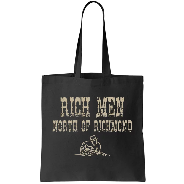 Rich Man North Of Richmond Country Music Tote Bag