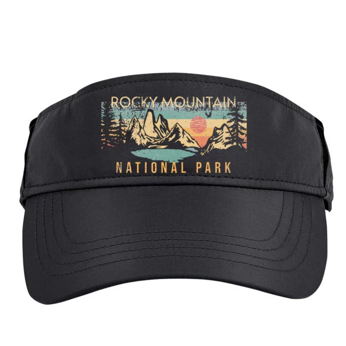 Rocky Mountain National Park Adult Drive Performance Visor