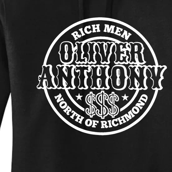 Rich Men North Of Richmond Dollar Funny Dollar Women's Pullover Hoodie