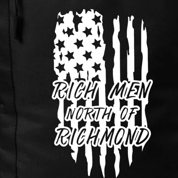 Rich Men North Of Richmond Goochland Country Music USA Flag Daily Commute Backpack