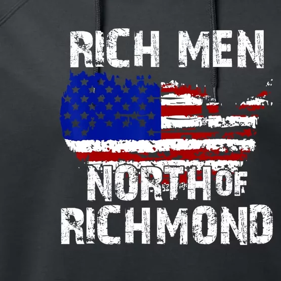 Rich Men North Of Richmond Oliver Anthony Country Music USA Performance Fleece Hoodie