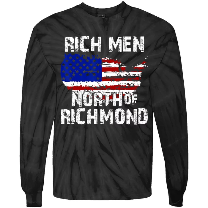 Rich Men North Of Richmond Oliver Anthony Country Music USA Tie-Dye Long Sleeve Shirt