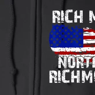 Rich Men North Of Richmond Oliver Anthony Country Music USA Full Zip Hoodie