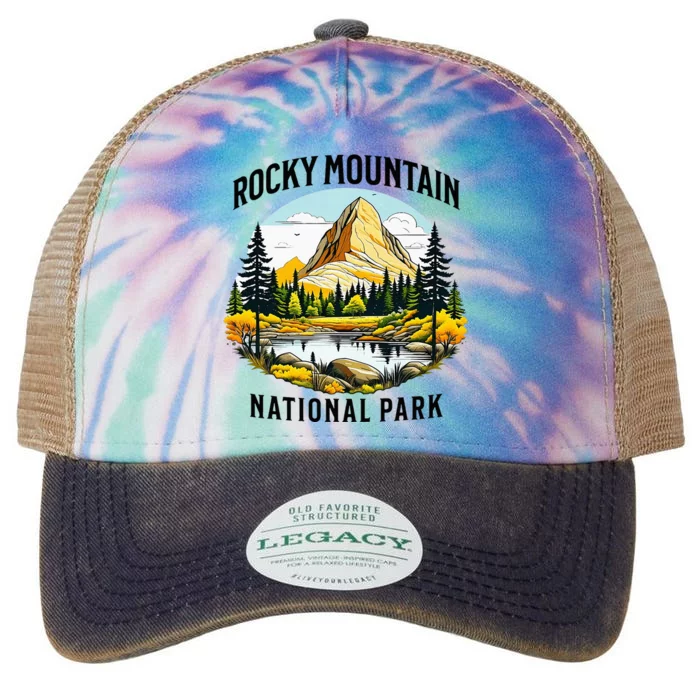 Rocky Mountain National Park Legacy Tie Dye Trucker Hat