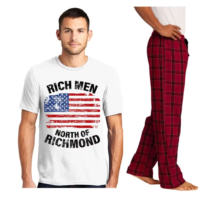 Rich Men North Of Richmond American Flag Pajama Set