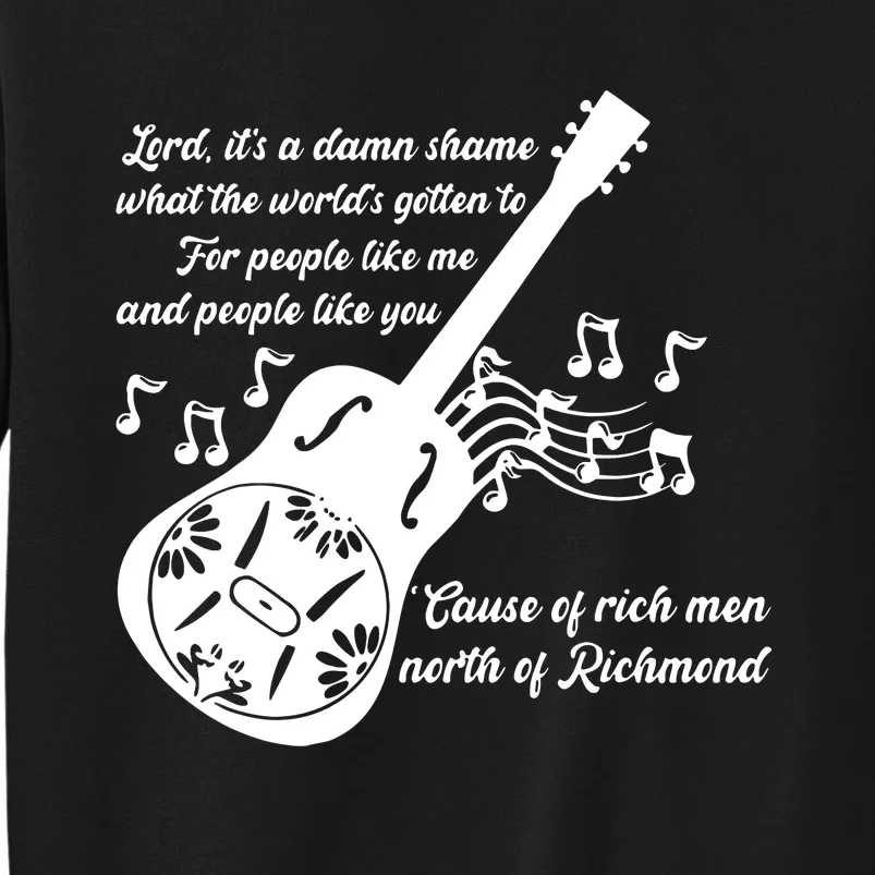 Rich Men North Of Richmond Goochland Country Music Men Women Sweatshirt