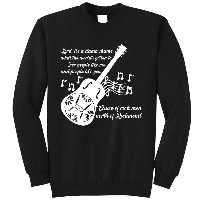 Rich Men North Of Richmond Goochland Country Music Men Women Sweatshirt