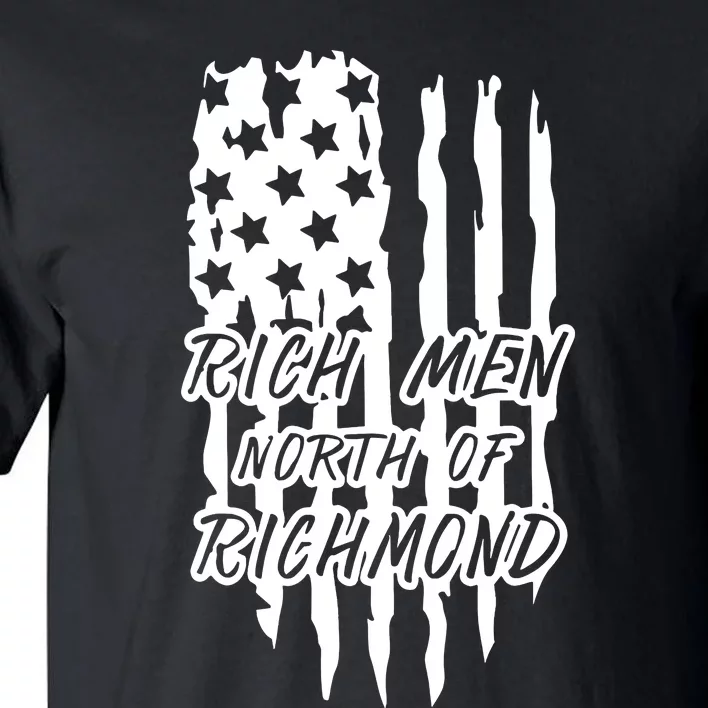 Rich Men North Of Richmond Goochland Country Music USA Flag Tall T-Shirt