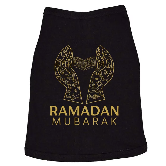 Ramadan Mubarak No Not Even Water Gift Doggie Tank