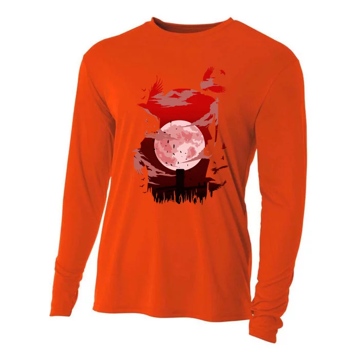 Red Moon Ninja Cooling Performance Long Sleeve Crew